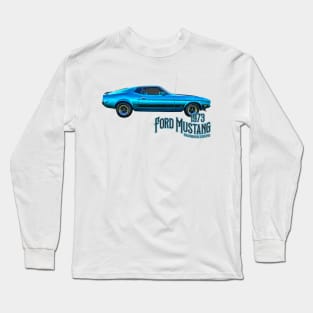 1973 Ford Mustang Fastback Coupe Long Sleeve T-Shirt